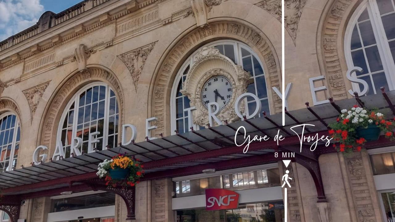 La Madeleine Centre Historique De Troyes Apartment Exterior foto